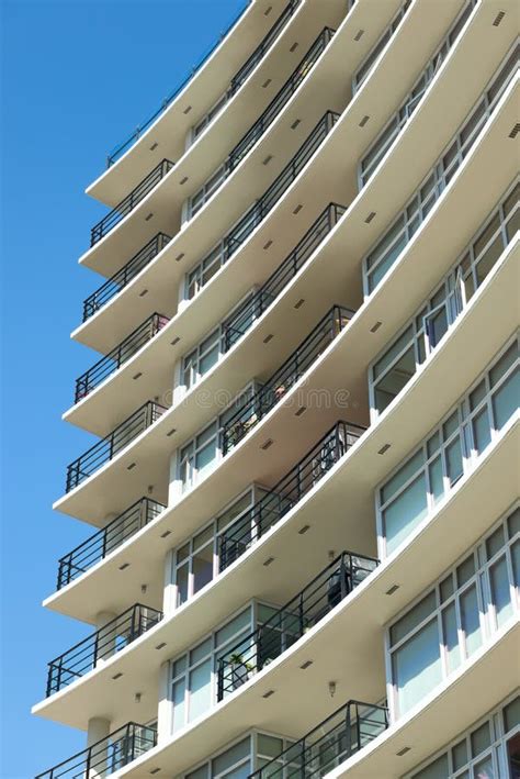 Condominium Or Apartment Building Stock Image Image Of Housing City