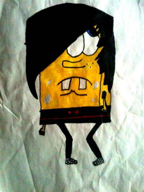 Emo Spongebob By Emochick800 On Deviantart