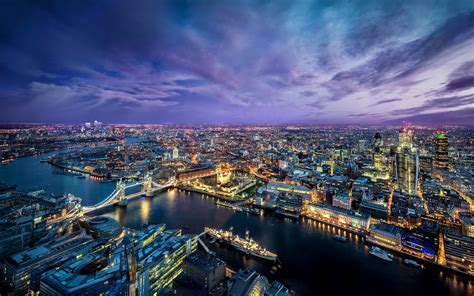 London England City Cityscape River River Thames London Bridge