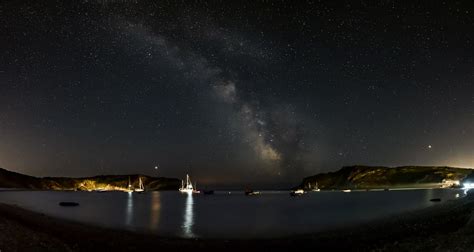 The Cove The Milky Way Above Lulworth Cove While Enjoying Flickr
