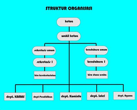 Gambar Struktur Organisasi Perusahaan Homecare