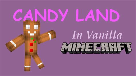Candy Land In Minecraft Youtube