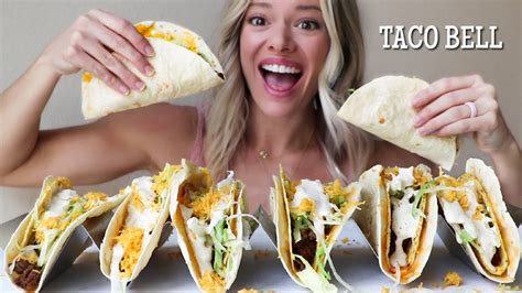 Homemade Taco Bell Cheesy Gordita Crunch Mukbang Recipe Youtube