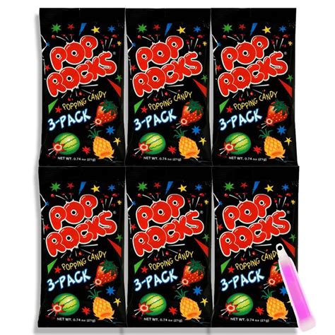 Pop Rocks Variety Pack 18 Packets Party Grocery