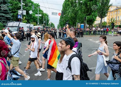 Kyiv Ukraine June 23 2019 March Of Equality Lgbt March Kyivpride Editorial Photography