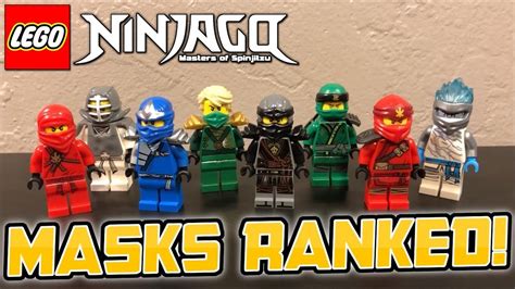 All Ninjago Ninja Masks Compared And Ranked ⚔️ Youtube