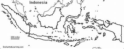 Indonesia Geography Map Outline Indonesian Maps Pages