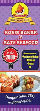 Seblak seafood simpel praktis #seblak #seblakseafood. Spanduk Sosis Bakar dan Sate Seafood - desain.ratuseo.com