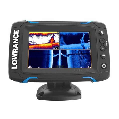 > <p dir=ltr>shipped with usps priority mail.</p> LOWRANCE Elite-5 TI Fishfinder/Chartplotter Combo with ...