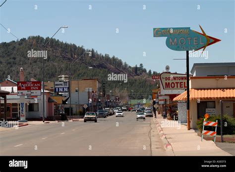 Main Street Route 66 Williams Arizona Stock Photo 1633650 Alamy