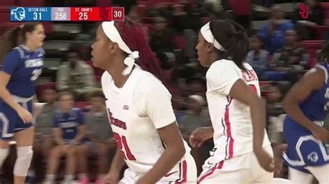 Womens Basketball Vs Seton Hall Postgame Highlights Youtube