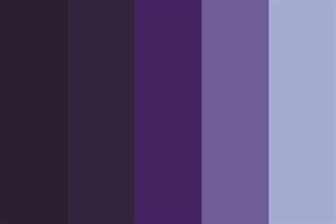 Dark Purple Color Scheme Purple Color Chart Dark Color Palette