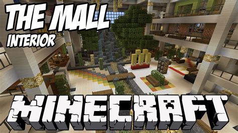 Minecraft Mall Hd Megastructure Interior Youtube