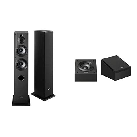 Sony Sscs3 3 Way Floor Standing Speaker Single Black And Sscse Dolby