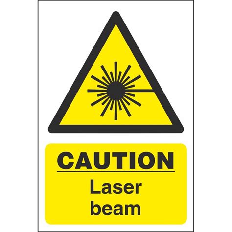 Caution Laser Beam Hazard Signs Workplace Safety Signs Ireland