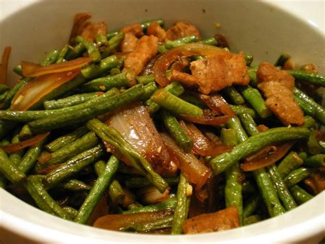 Adobong Sitaw Is A Vegetable Dish Composed Of String Beans Cooked Adobo
