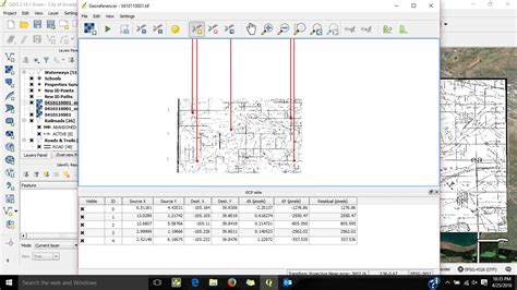 Gis Qgis Georeferencer Issue Math Solves Everything