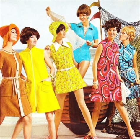 Moda De Los Años 60 Vestimenta De Las Mujeres Cafév