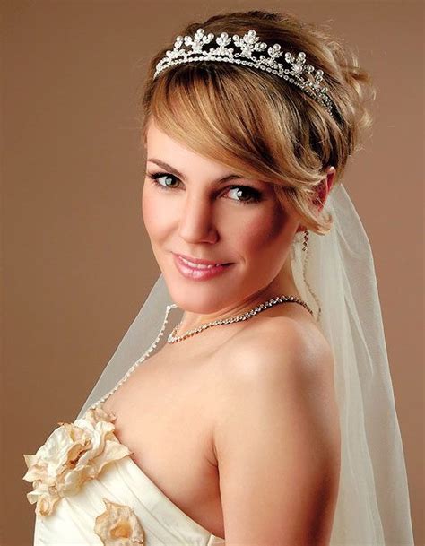 20 wedding hairstyles for long hair with veils the charm of a wedding veil is undeniable adding both romance and grace to your ceremony wedding veils are the most iconic bridal accessory and as your big day is the only occasion you re ever going to wear one make your choice of wedding veil the. Wedding Hairstyles for Short Hair 2014 - PoPular Haircuts