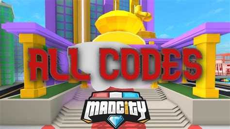 All Codes Mad City Roblox Youtube