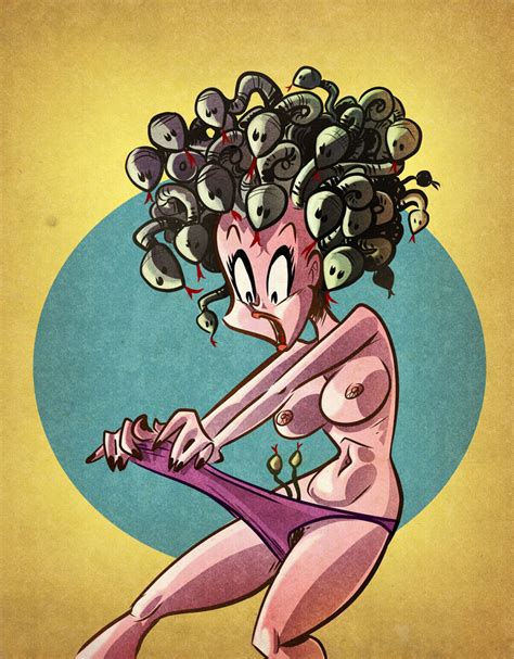 Medusas Hair Problems By Albo Hentai Foundry