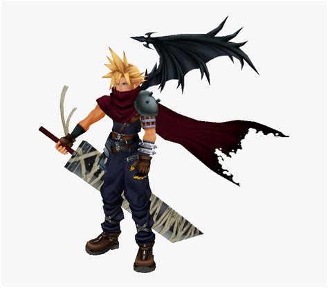 Cloud Striffe Kingdom Hearts Kingdom Hearts Cloud Design Hd Png