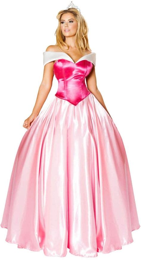 Princess Aurora Womens Deluxe Costume Disney Princess Deluxe Costume