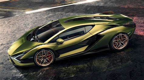 Lamborghini Sian Debuts As Brands First Electrified Production Car
