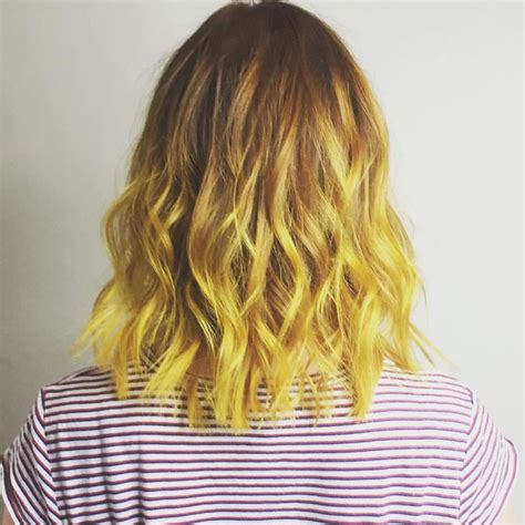 10 Different Yellow Hairstyles