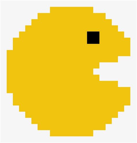 Pac Man Deadpool Logo Pixel Art Transparent Png 1184x1184 Free