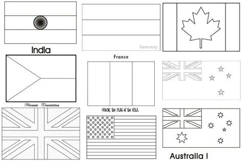 Printable Flags Coloring Pages Abbigailtuhodge
