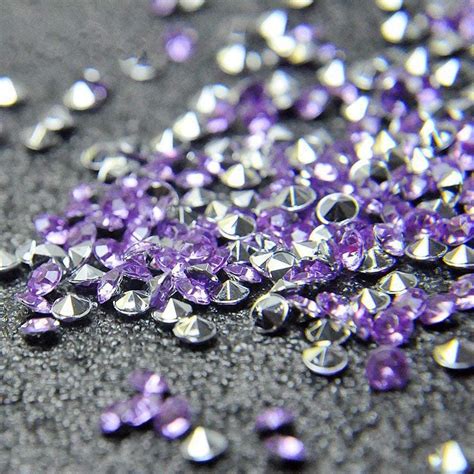 Brilliant Shop Acrylic Color Faux Round Diamond Crystals