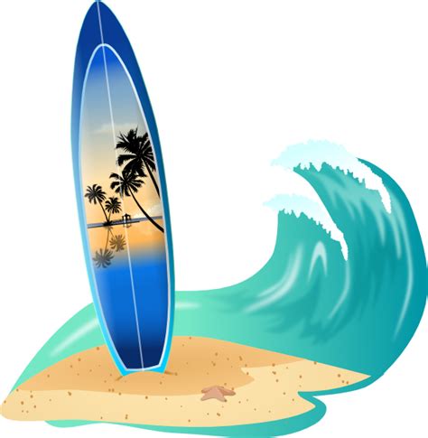 Beach Waves Clip Art Clipart Best