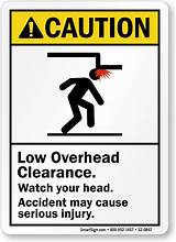 Watch Your Head Safety Sign Images