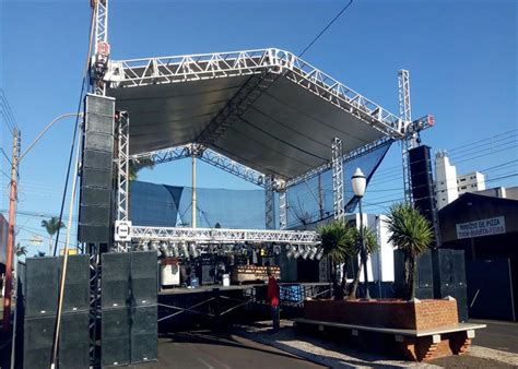 Aluminium Alloy Event Concert Stage Lighting Spigot Truss For Outdoor