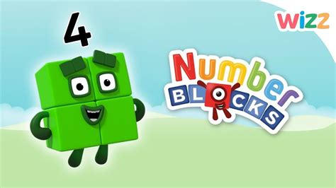 Numberblocks Learn To Count Number Four Youtube Fiestas De Paw