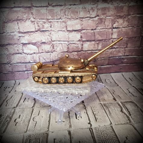 Chars Modèles Faits à La Main Ussr Bronze Tank Commemorative Etsy