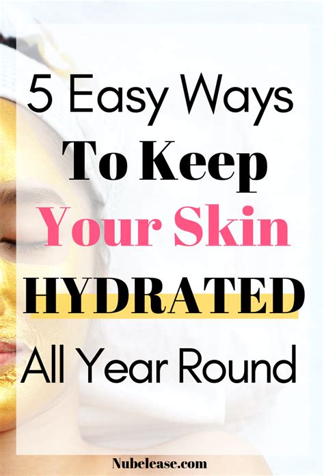 5 Easy Ways To Keep Your Skin Hydrated And Glowing Skin Care Dry