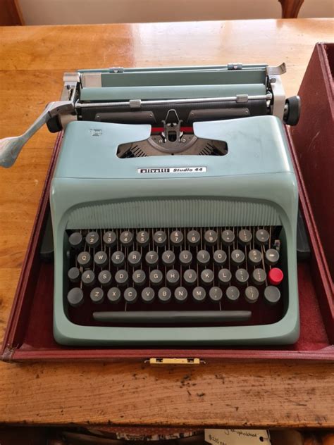 Buy Olivetti Studio 44 Typewriter From Brunswick Street Antiques