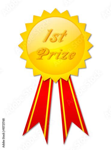 1st Prize Badge Stock Illustration Adobe Stock