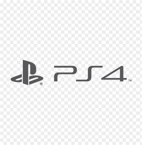 Playstation 4 Ps4 Logo Vector Toppng