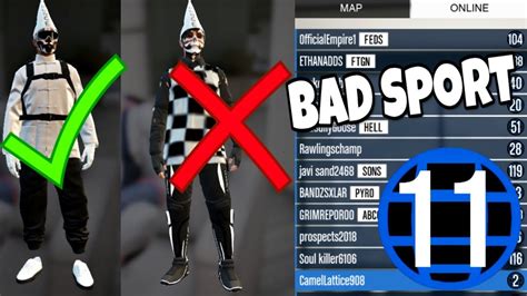 You can do better than this rockstar. Ranking Bad Sport Players Outfits | GTA Online Outfits ...