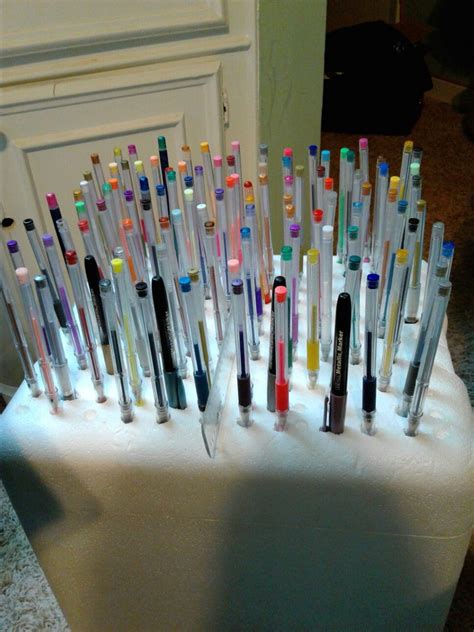 Perfect And Inexpensive Gel Penmarker Organizer And Storage As Well I