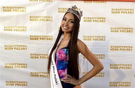 Zuzanna Balonek Z Zatora Zosta A Bursztynow Miss Polski