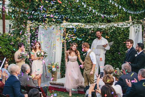 Hosting your wedding at home allows for more personal touches, but it also requires a lot more preparation than just picking the ballroom downtown. How We: Planned A $10K Backyard Wedding In Seventeen Days ...