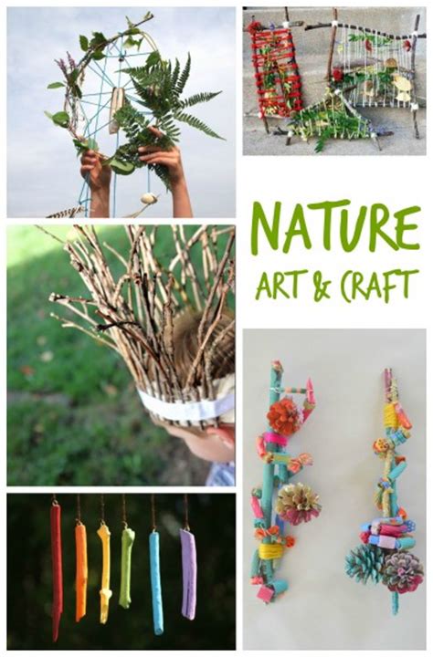 25 Of The Best Outdoor Nature Art And Crafts Emma Owl