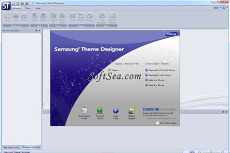 Screenshot Of Samsung Theme Designer