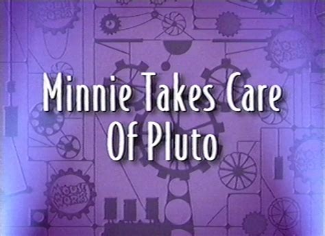 Minnie Takes Care Of Pluto 2000 The Internet Animation Database