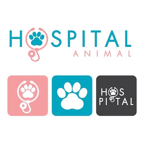 Premium Vector Animal Hospital Logo