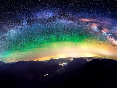 Beautiful Night Scenery Galaxy Hd Wallpaper 15 Preview